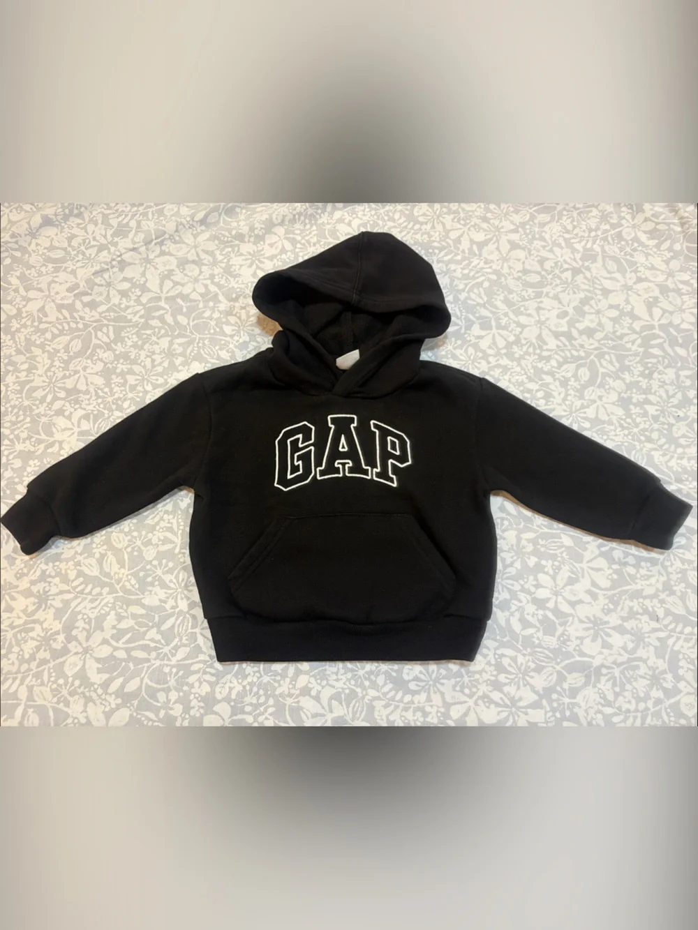 baby GAP Black Hoodie, Size 2T